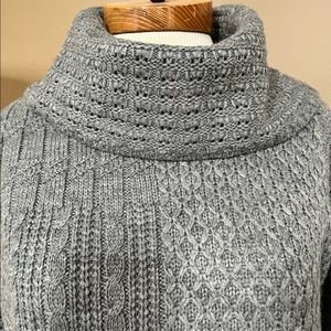 Liz Claiborne Mixed Cable Knit Sweater Size Large